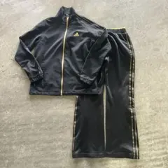 adidas M ジャージ上下セット ブラック