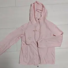 ポケッタブルUVカットパーカ　M　ピンク