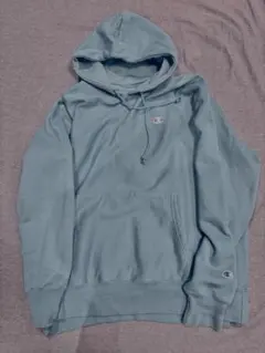 Champion リバースウィーブ パーカー ターコイズブルー 2XL