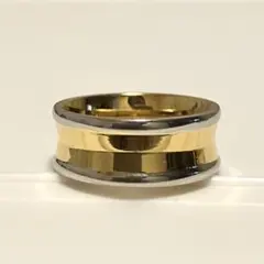 ステンレス指輪　14号　ウェーブ