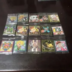 ワンピースウエハースシールまとめ売り　６弾７弾８弾９弾　　15枚　　新品未開封