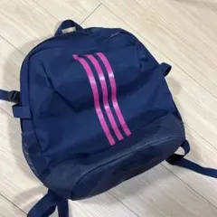 アディダス　リュック　ネイビー✖️ピンク