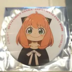 【スパイファミリー】アーニャ 丸型缶バッジとステッカー