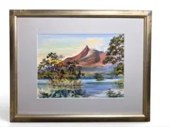 有島 生馬、昭和新山、限定・豪華大判画版画、 新品高級額付 有島 生馬、昭和新山、限定・豪華大判画版画、 新品高級額付 - メルカリ