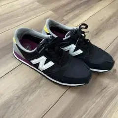 New Balance 420 ブラック/ホワイト スニーカー