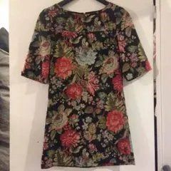 マーキュリーデュオ MERCURYDUO 花柄ワンピース