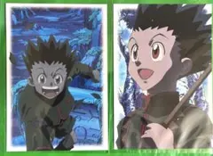 初期 希少　HUNTER×HUNTER ゴン　ブロマイド 2枚セット