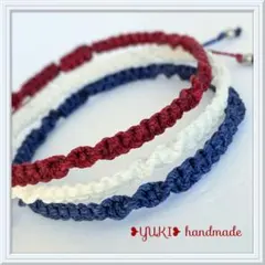 アンクレット or ブレスレット【SELECT Color MIX編み】