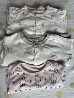 ユニクロ　ロンパース　パジャマ　80サイズ　肌着　3点セット　まとめ売り