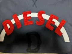 DIESEL フード付きパーカー ネイビー