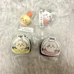 【ちいかわ×くら寿司】マグネットとフィギュアのセット