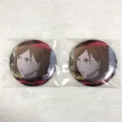 呪術廻戦 百面相缶バッジ 釘崎×2