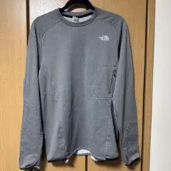 THE NORTH FACE グリッドフリース クルーネック グレーのサムネイル