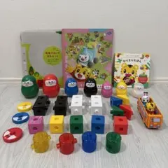 こどもちゃれんじ　しまじろう知育ブロック　いろりん　なりきり絵本おしゃべりぶっく