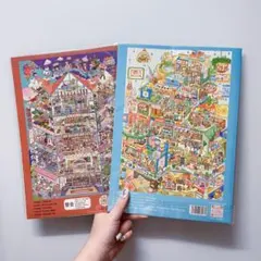 スーパーショッピングモール 3Dハウスステッカー/造景贴纸手帳•2枚セット