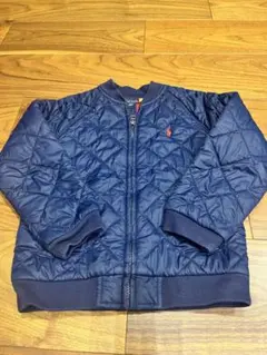 Polo Ralph Lauren 子供　ネイビー キルティングブルゾン