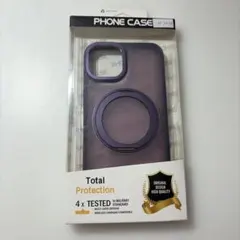 iPhone 13 14 対応 ケース ディープパープル 未開封