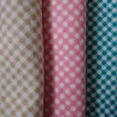 生地 はぎれ 3枚 チェック バイアスチェックカントリー カットクロス