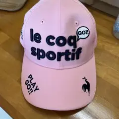 le coq sportif ピンクキャップ 82