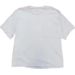 無印良品 淡 コットン Tシャツ 半袖 ポケット付 オーガニックコットン ピンク
