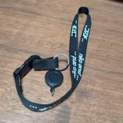 niko and... ロゴ入りネックストラップ