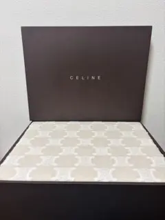 新品CELINE セリーヌ マカダム柄 ブランケット 毛布