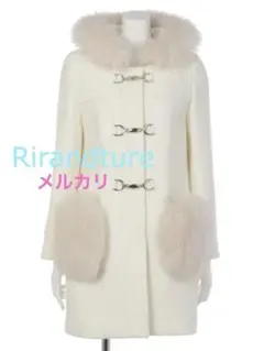 ✨美品✨Rose Tiara 46 ファーポケット3WAYフーディロングコート