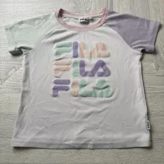 FILA キッズ Tシャツ 140cm パステルカラー