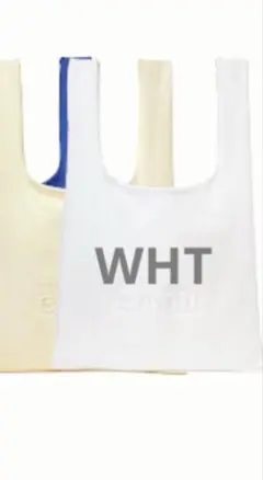 最終価格！emmi 10周年ノベルティエコバッグ ホワイト