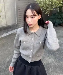 フリーズマート　金ボタン前あきポロニット