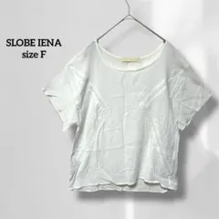 スローブイエナ Tシャツ ホワイト ショートスリーブ ラウンドネック s6171のサムネイル