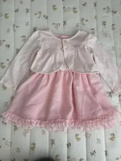 メゾピアノ80 ワンピースカーディガン