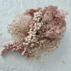 ピンク系 ドライフラワー　セット レジン