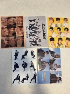 Snow Man クリアファイル5枚セット