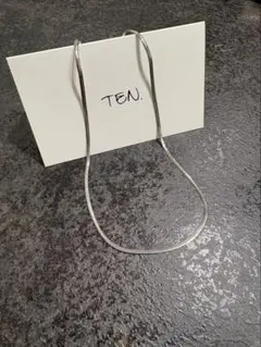ten. シルバーネックレスのサムネイル