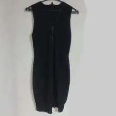ジップアップドレス　ワンピ　セーター　高級ファスナー　rag&bone s