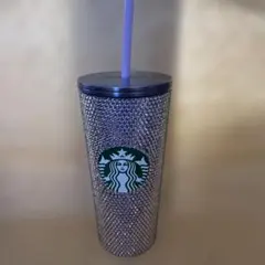 スターバックス　ホリデー2022 ステンレスコールドカップ　ラインストーン