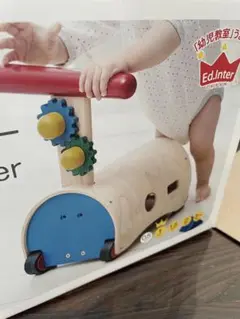エドインター　手押し車（知育）のっておして！すくすくウォーカー