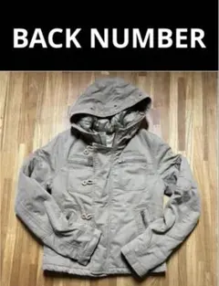 BACK NUMBER バックナンバー　ベージュ　アウター　ジャンパー　カーキ