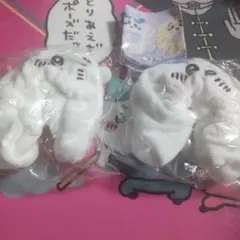 新品未開封 ちいかわシュシュ ちいかわ ハチワレ ガチャガチャ