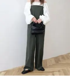 AMERICAN HOLIC サロペット M/L チャコールグレー