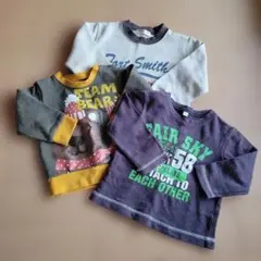 トレーナー3枚セット 90cm・100cm