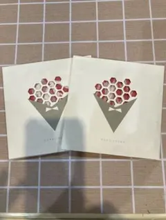 【新品未使用】２枚！タオルハンカチサルビア&サルビアモダン 今治タオル 花いろは