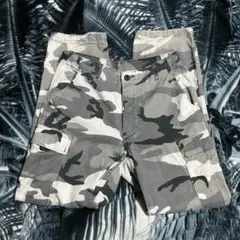 90s ビンテージ USA製 米軍 BDUパンツ シティカモ カーゴパンツのサムネイル