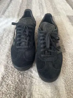 美品 adidas GAZELLE CQ2809 25.5cm ブラック
