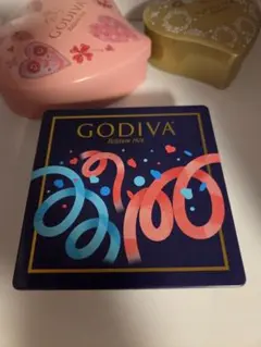 GODIVA 空き缶 3点セット ハート型 スクエア型