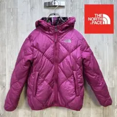 【海外限定】　ノースフェイス　キッズ　ピンク　リバーシブル　120　XS