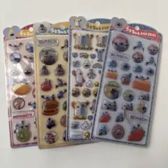 正規品　パペットスンスン　うるちゅるPOPSEAL 4種　コンプリートセット