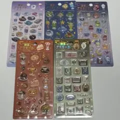 喫茶アラモード きゅるるんシール 5種