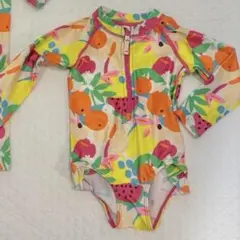 H&M フルーツ柄 長袖水着